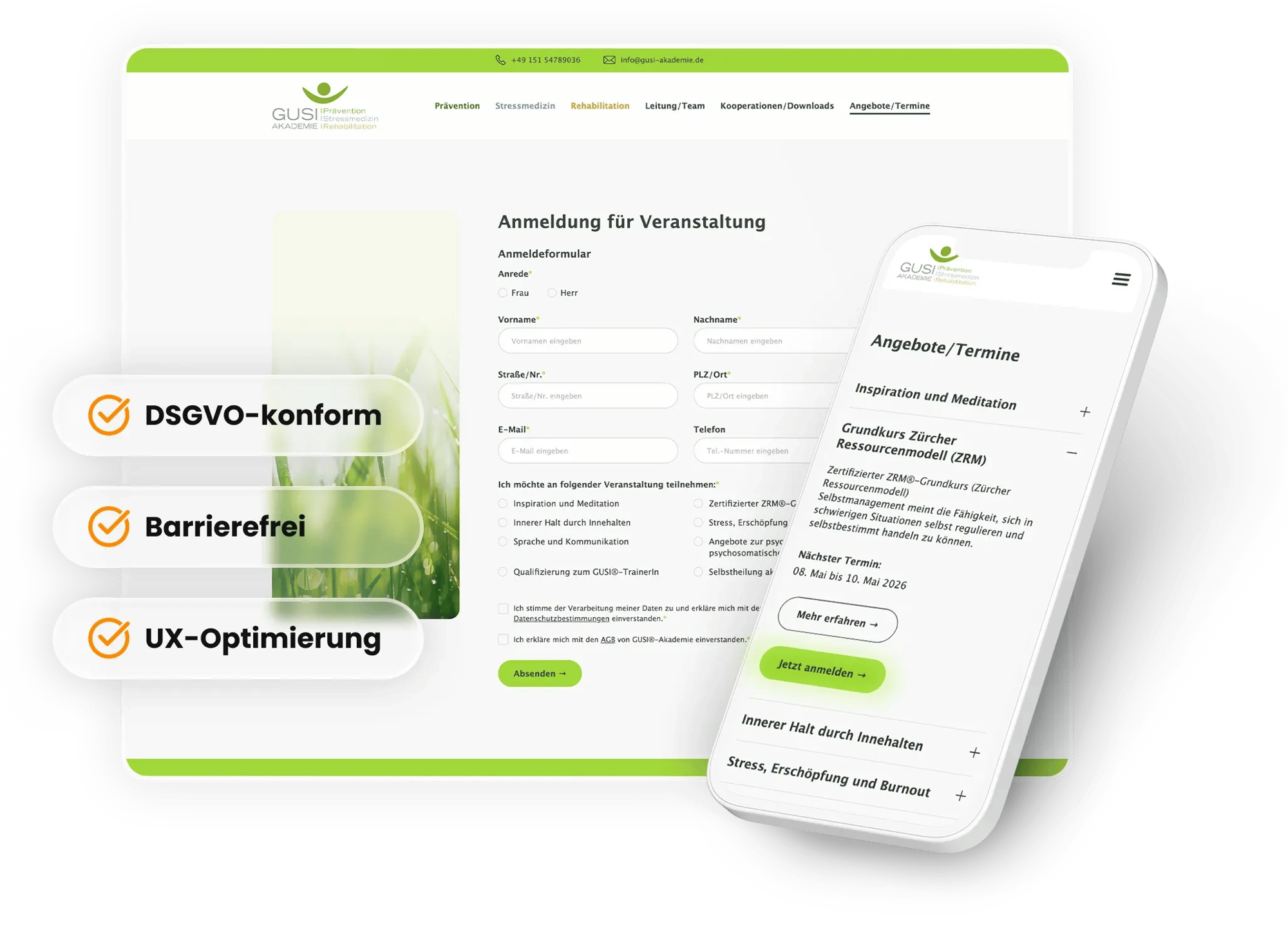 burgdigital_case_study_gusi_akademie_webflow_anmeldeformular_dsgvo_konform