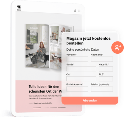 HubSpot Formulare und Lead-Erfassung – Musterring optimiert Kundendatenverarbeitung und Magazinbestellung