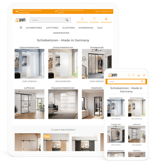 Mit dem Relaunch auf Shopware 6 wurde auch die Customer Journey und die Usability verbessert sowie spezielle B2B-Funktionen implementiert.