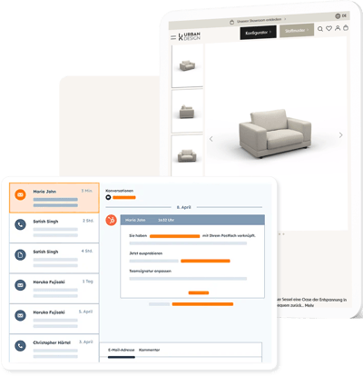 Durch die Anbindung an HubSpot werden Konfigurator-Anfragen nun direkt in HubSpot gespeichert.