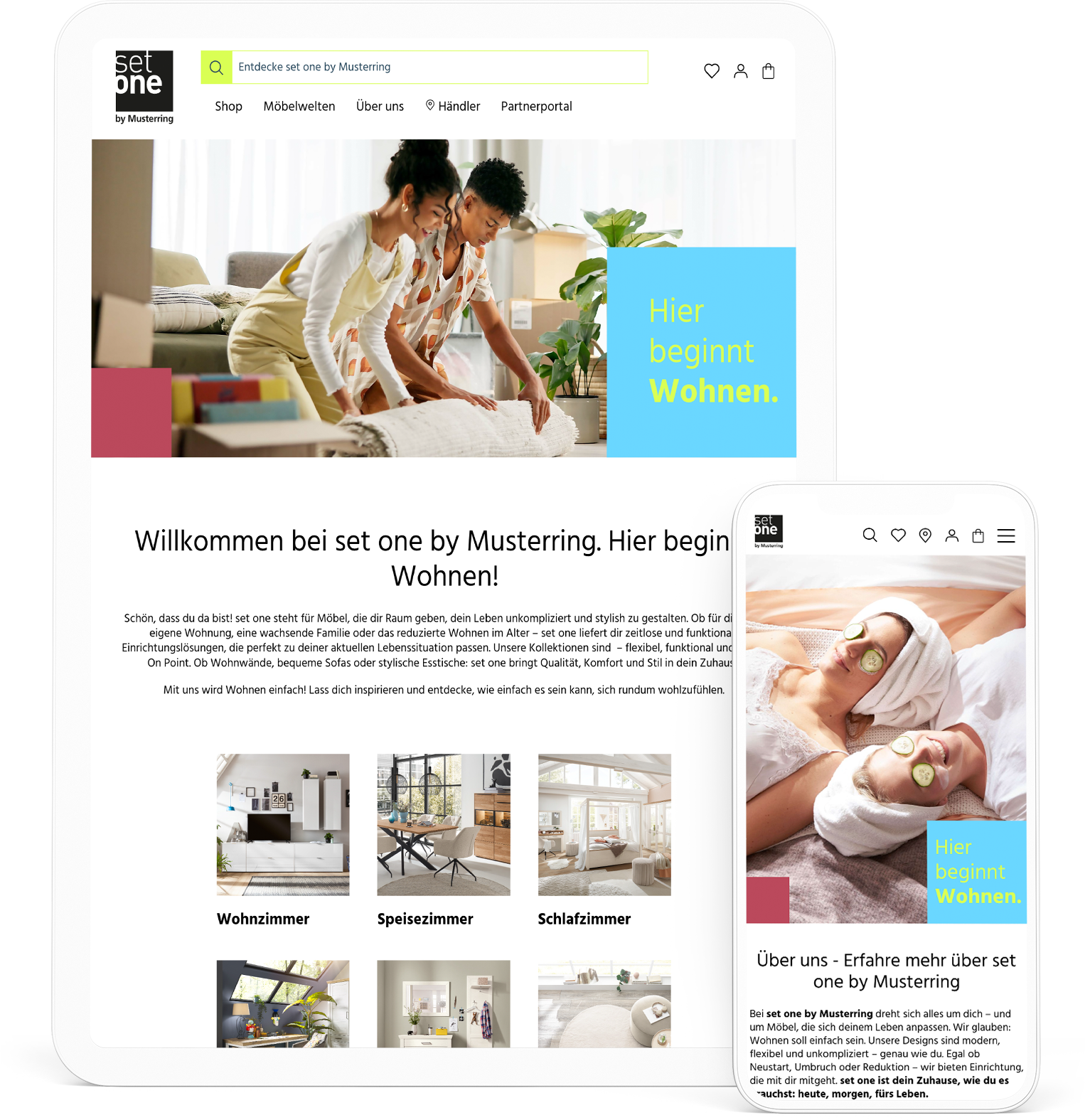 set one by Musterring – Digitale Markenwelt für moderne Designmöbel mit Akeneo PIM und Shopware