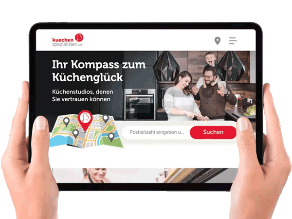 Tablet mit geöffneter Website als Beispiel für TYPO3-Webentwicklung und Portallösungen Tablet mit geöffneter Website als Beispiel für TYPO3-Webentwicklung und Portallösungen