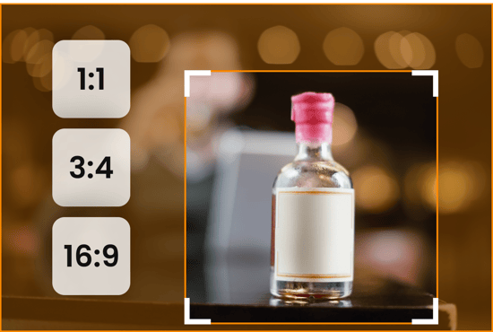 Abbildung eines ausgewählten Bildausschnittes