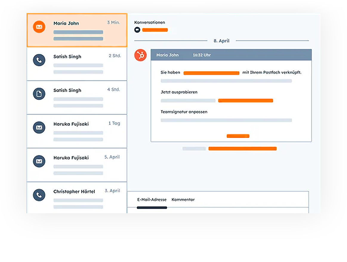 Automatisierte Serviceprozess Ablaeufe mit dem Service Hub dashboard von Hubspot