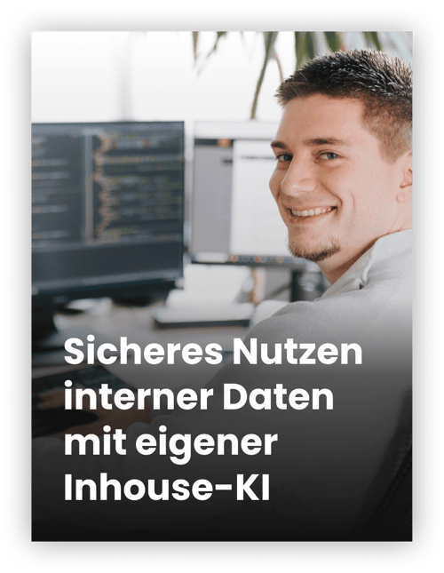 Mit einer individuell entwickelten Inhouse-KI können sie KI mit internen Daten sicher nutzen