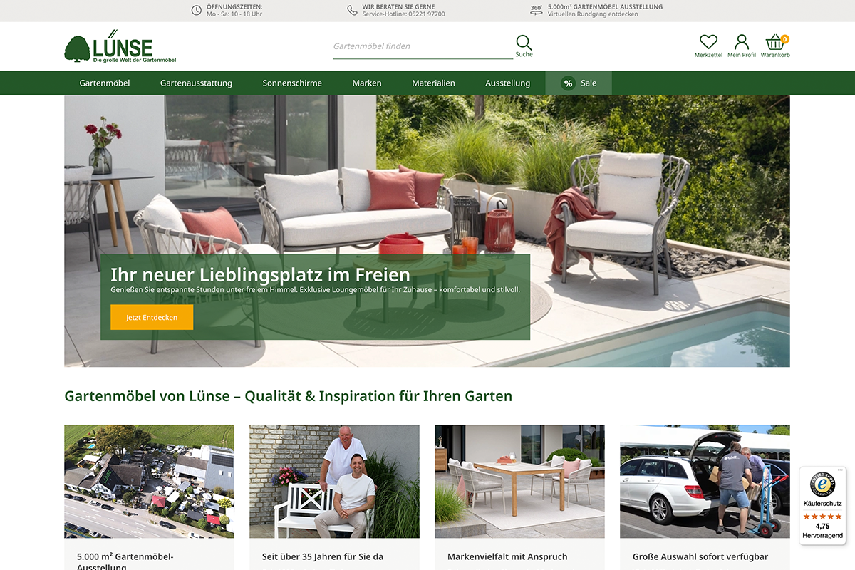 Lünse Startseite