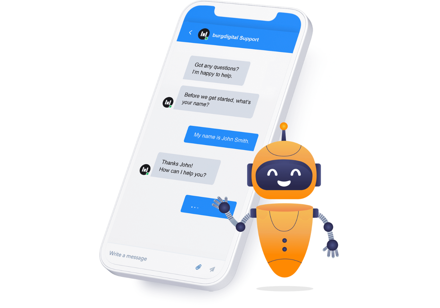 Hubspot Chatbot als Kundensupport