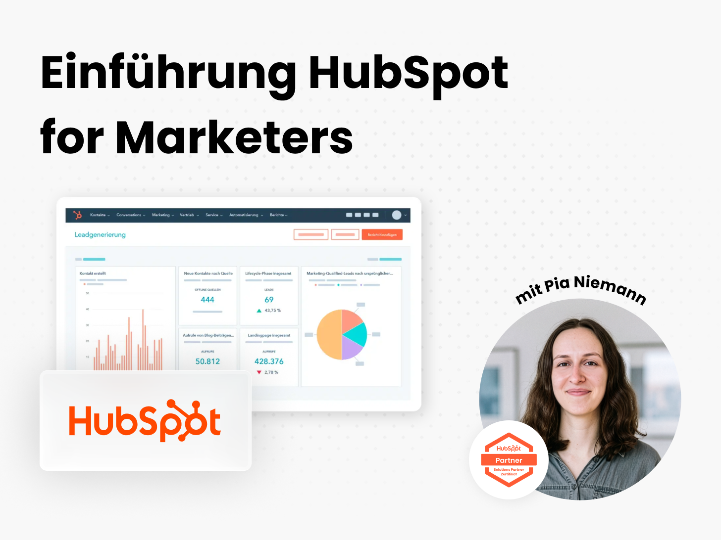 Webinar der Digitalagentur burgdigital zum Thema HubSpot for Marketers